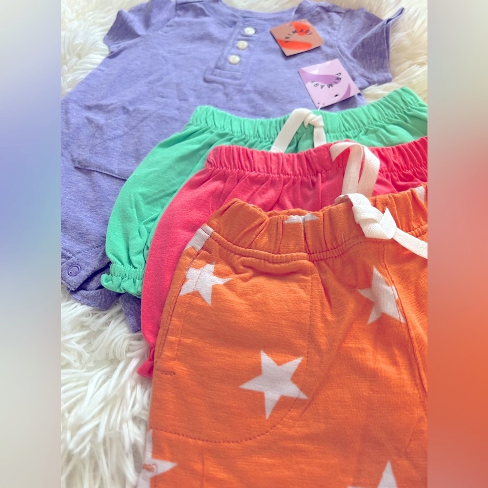 Primary Summer Bundle 4 Pieces 0-3M 3-6M